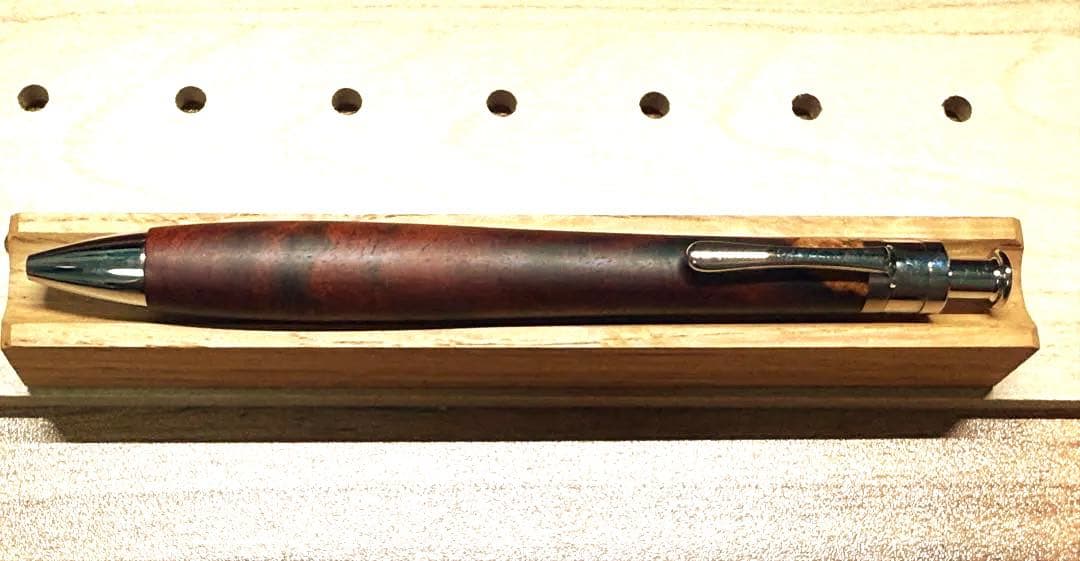 工房楔　ボールペン　ルーチェペン　シアメースローズウッド