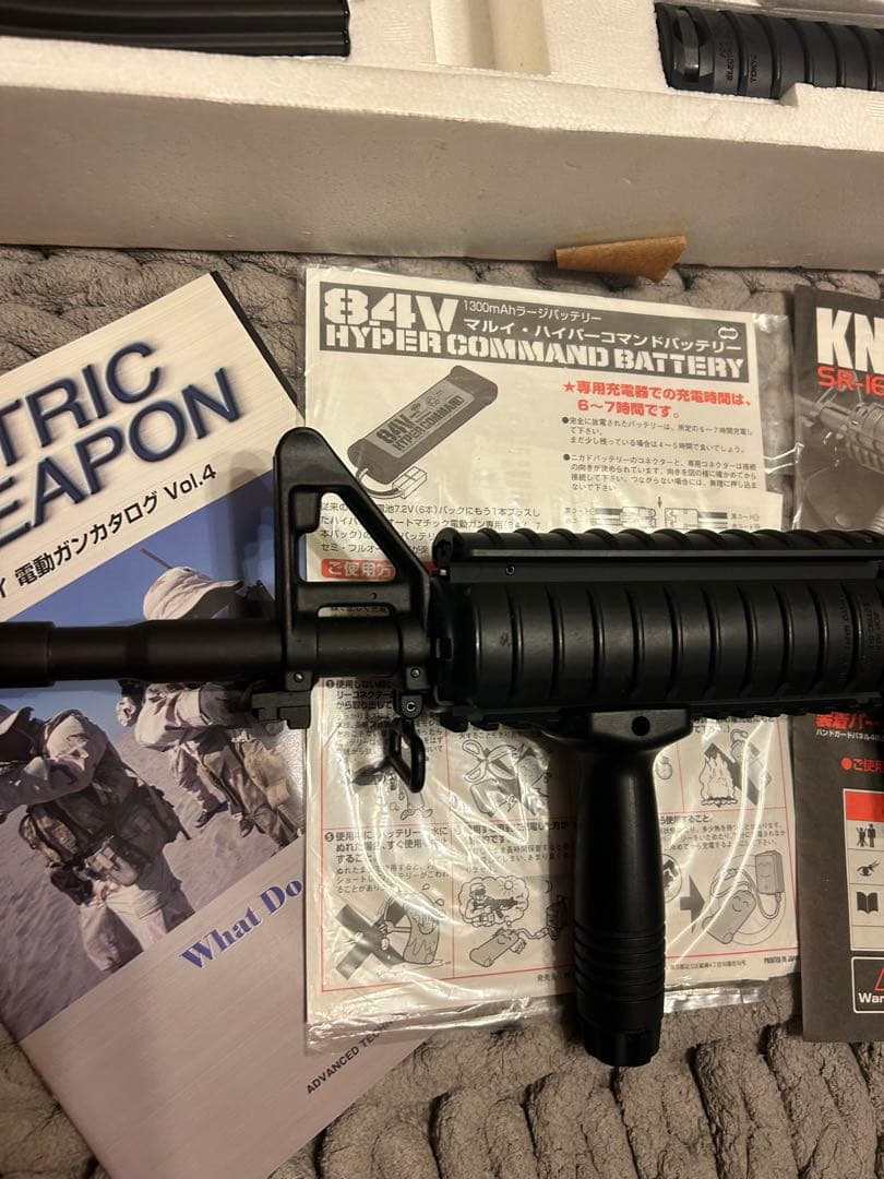 KNIGHT'S SR-16 M4 CARBINE オートマチック電動エアーガン