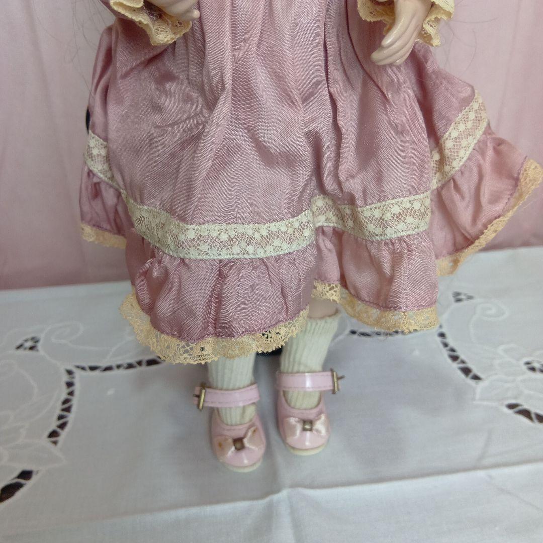 最終価格♥秋の大特価Sale♥ピンクのドレスが可愛いビスクドール（