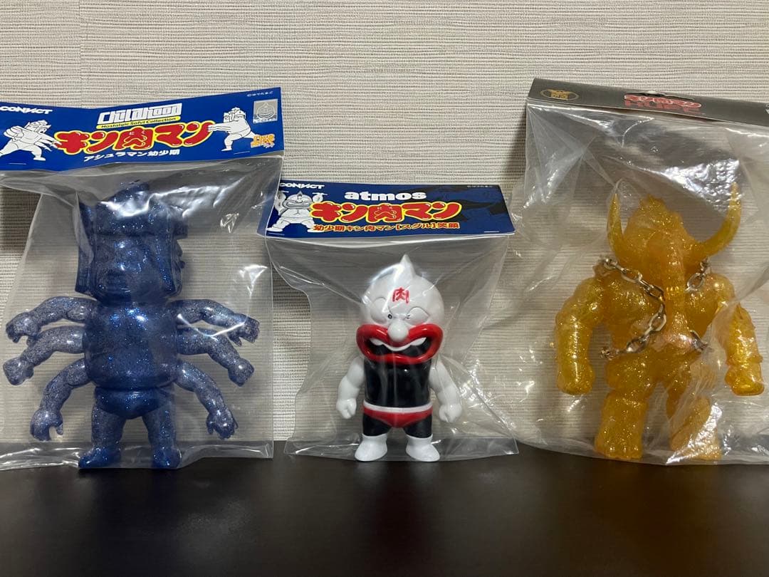 キン肉マンアシュラマンマンモスマンキン消しキンケシファイブスタートイラメソフビ