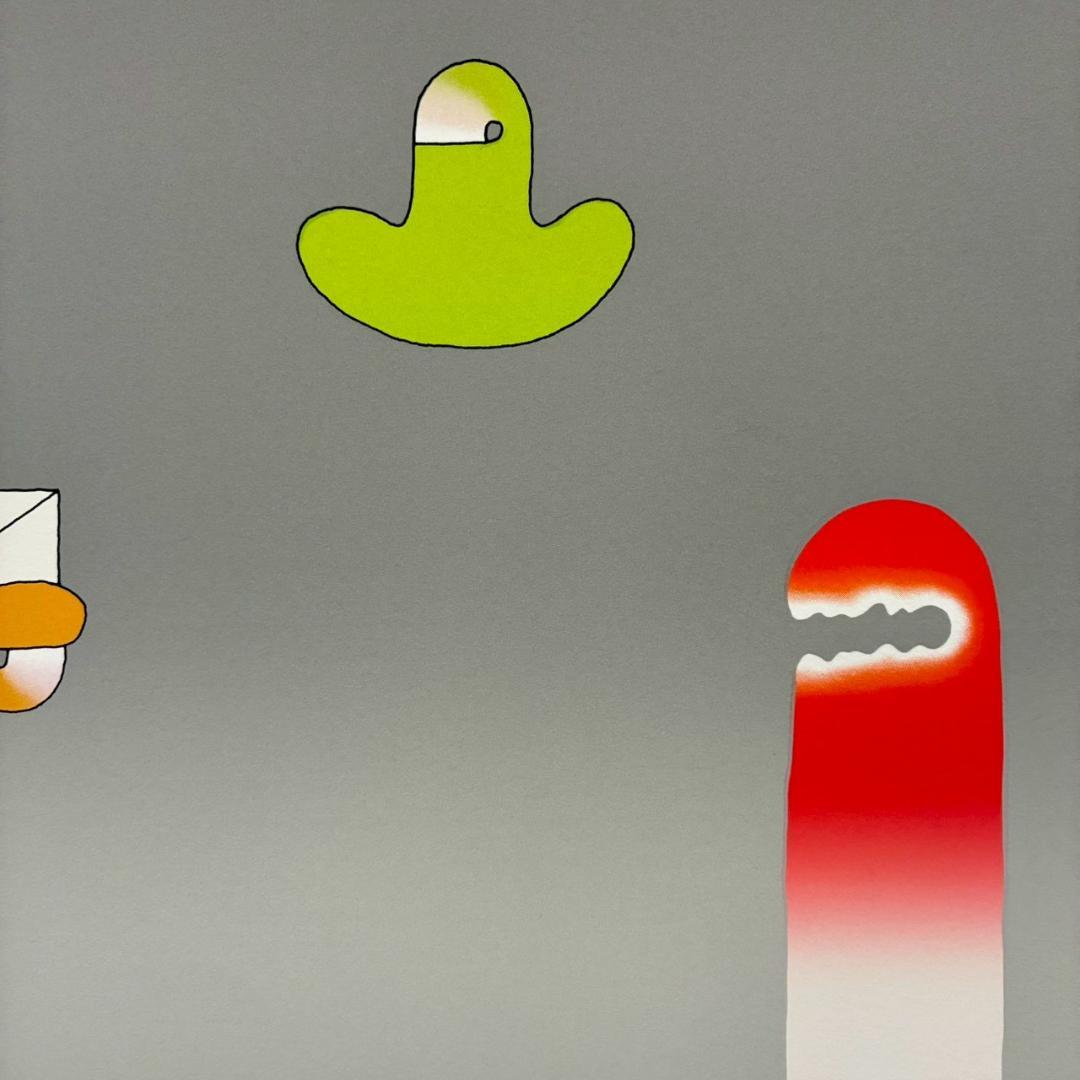 最終値下げ】元永定正「コンポジション」シルクスクリーン 直筆サイン