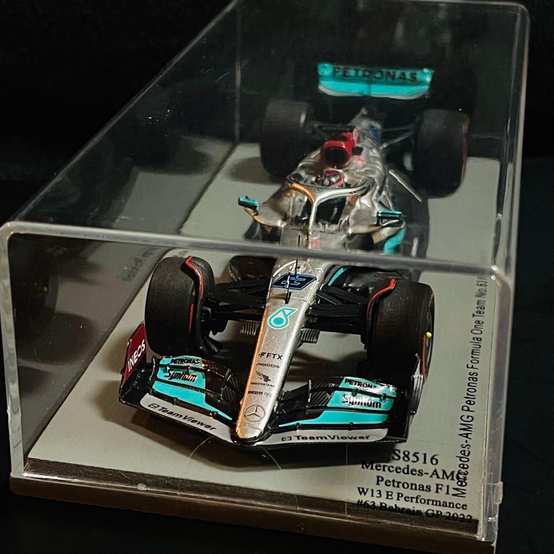 1/43 Spark メルセデスAMG W13 J.ラッセル バーレーンGP