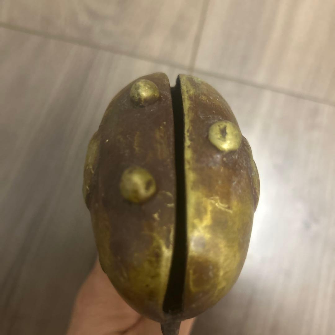 銅鐘 古鰐口 古銅製 江戶時代 古董