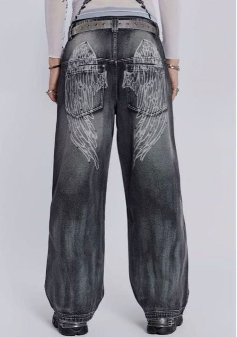 Jaded London w30 ケンタウロス健太着用 デニムパンツ y2k - メルカリ