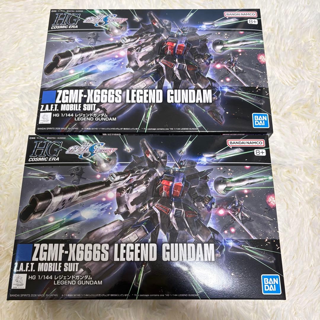 ♡新品未開封［2個セット］【 HG 1/144 レジェンドガンダム