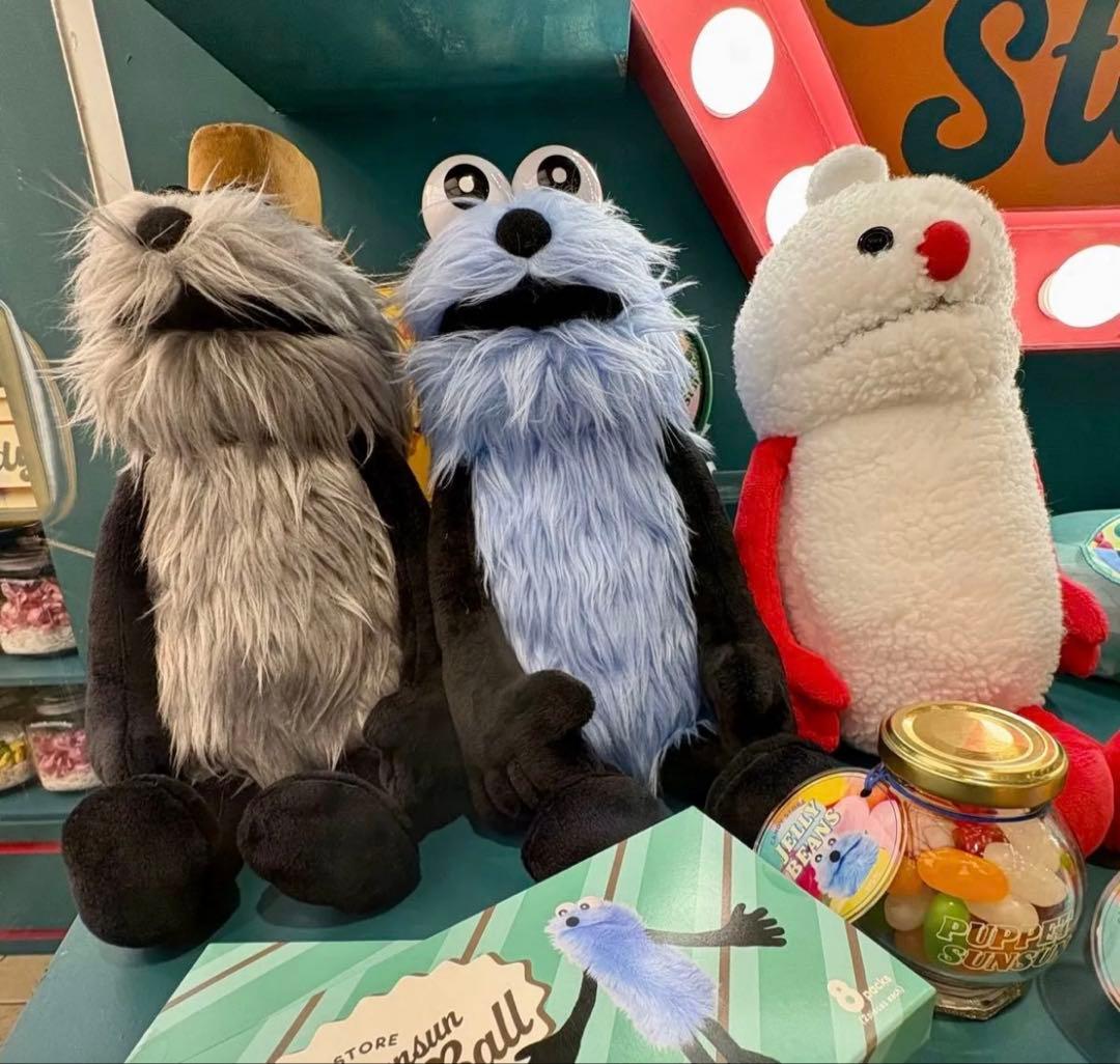 公式】パペットスンスン ノンノン ゾンゾンぬいぐるみ 3体セット