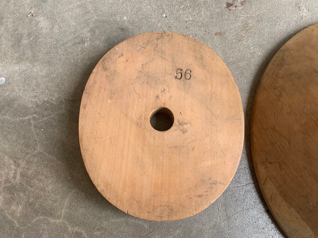 帽子 木型 クラウン ベン ブリム 56cm 3点セット