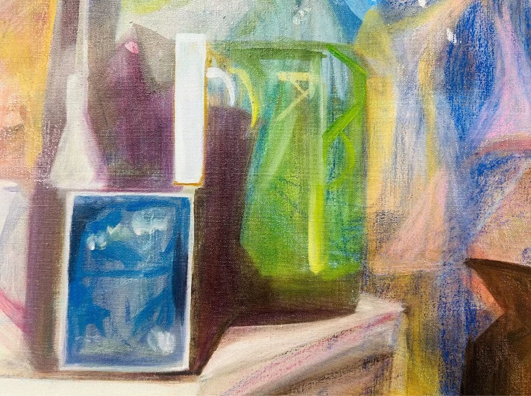 【F15号】分光 油画 原画 oil paintings