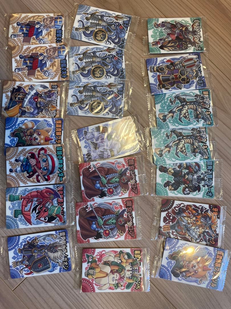 森羅万象チョコ　まとめ売り　大魔王アークMRなど40点