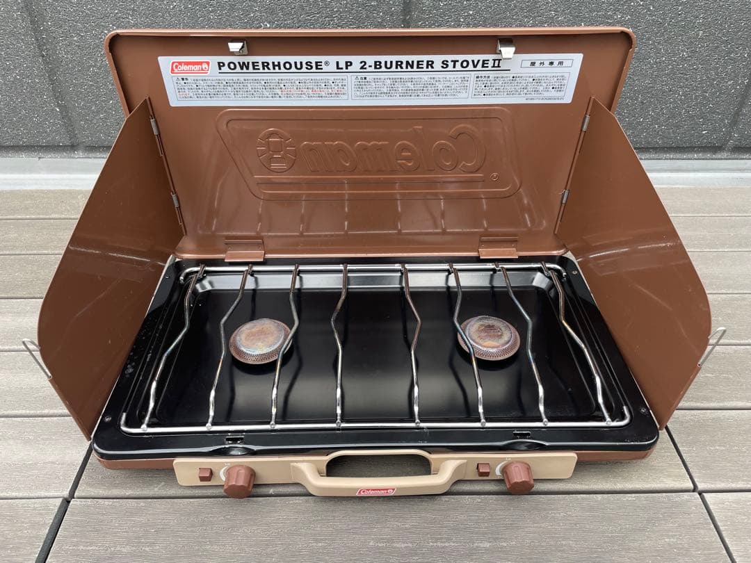 ⭐️Coleman 2バーナーコンロ　バターナッツ