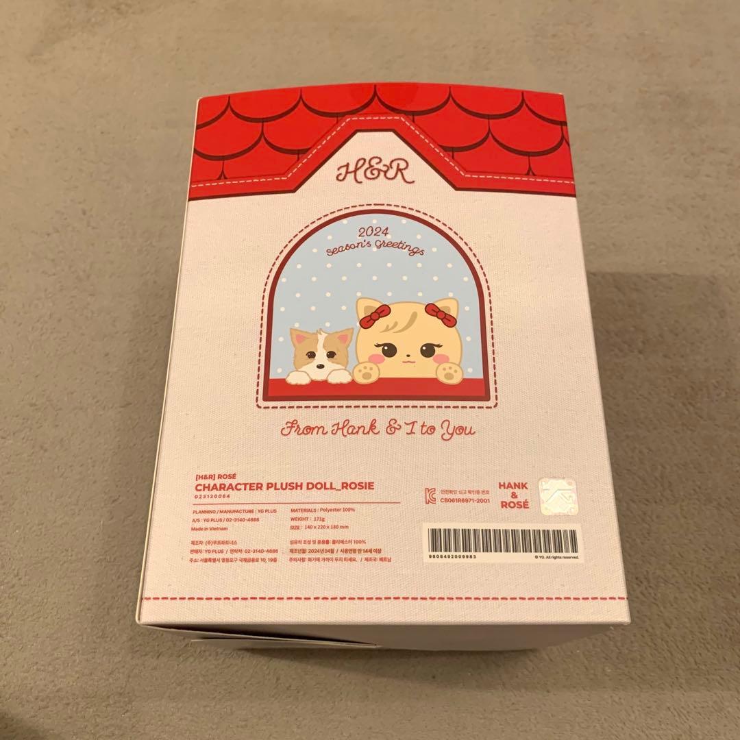 blackpink ロゼ h&r ぬいぐるみ ドール rose ブルピン