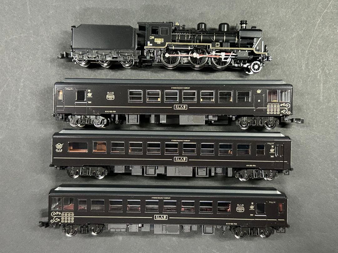 KATO 特別企画品 10-1727 58654+50形 SL人吉 4両セット アウ