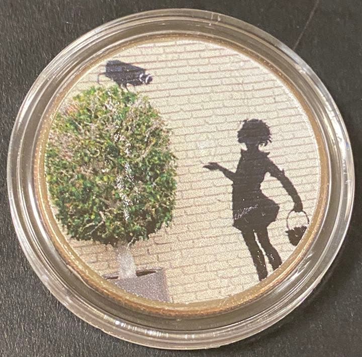 アメリカ硬貨　バンクシー