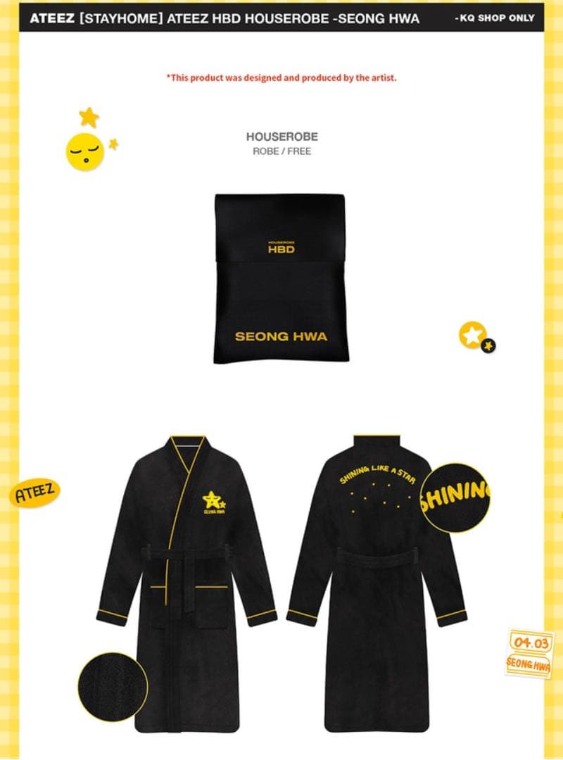 ATEEZ ソンファ センイル birthday MD ガウン 公式