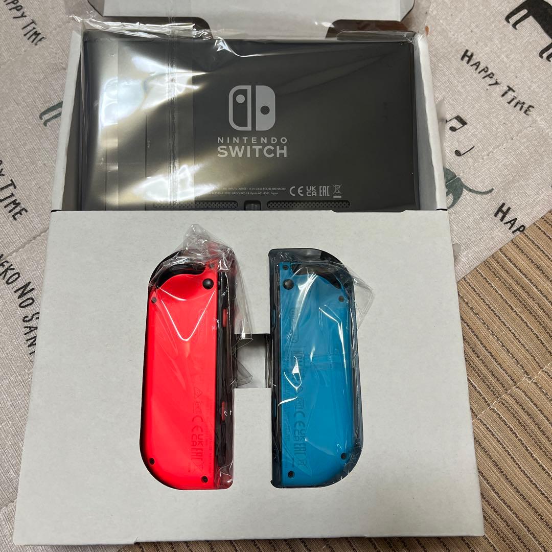 Nintendo Switch 本体 赤/青 有線LANアダプタ付き