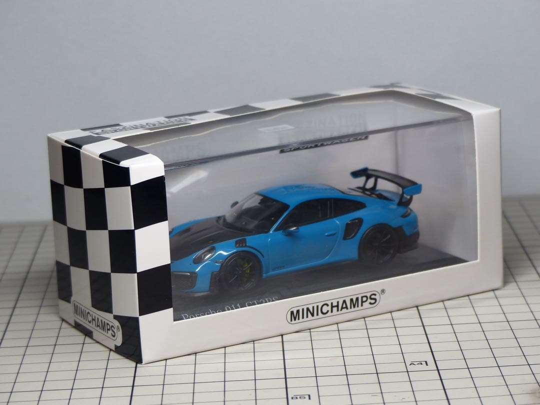 MINICHAMPS ミニチャンプス 991.2 GT2RS マイアミブルー