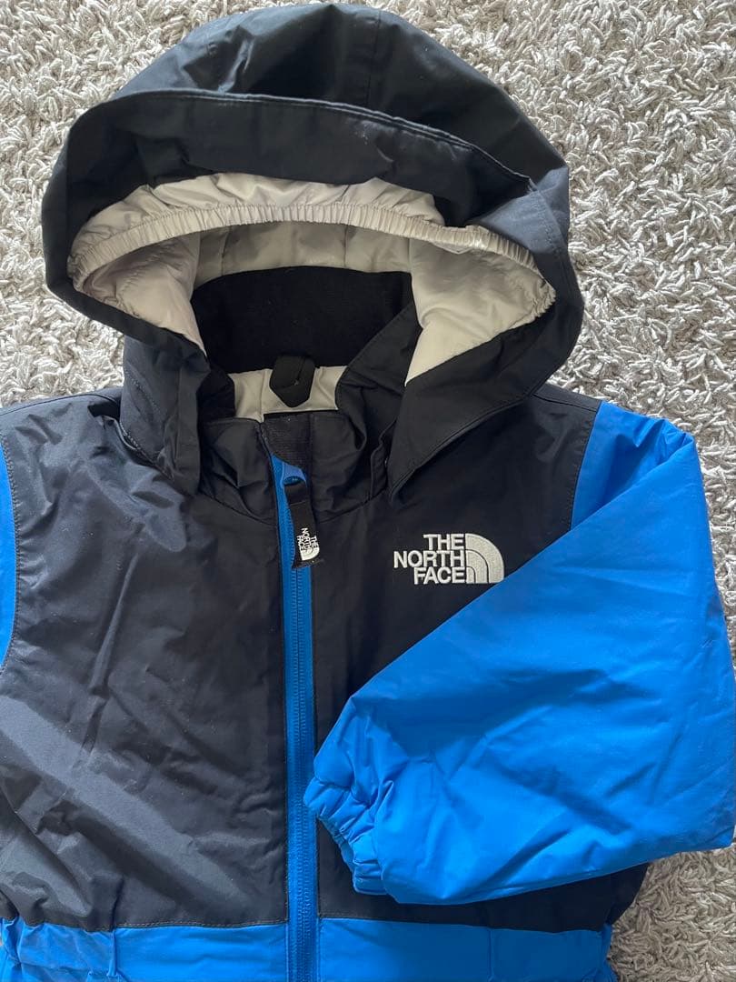ノースフェイス スノーワンピース スノーウェア 90 ブルー