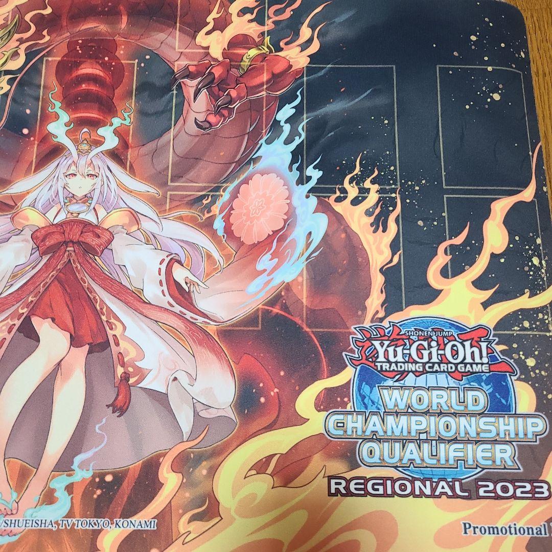 遊戯王OCG 倶利伽羅天童　WCQプレイマット