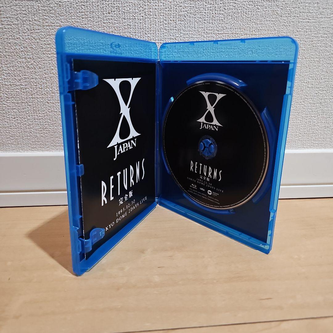 X JAPAN RETURNS 完全版 1993.12.30 ブルーレイ - メルカリ