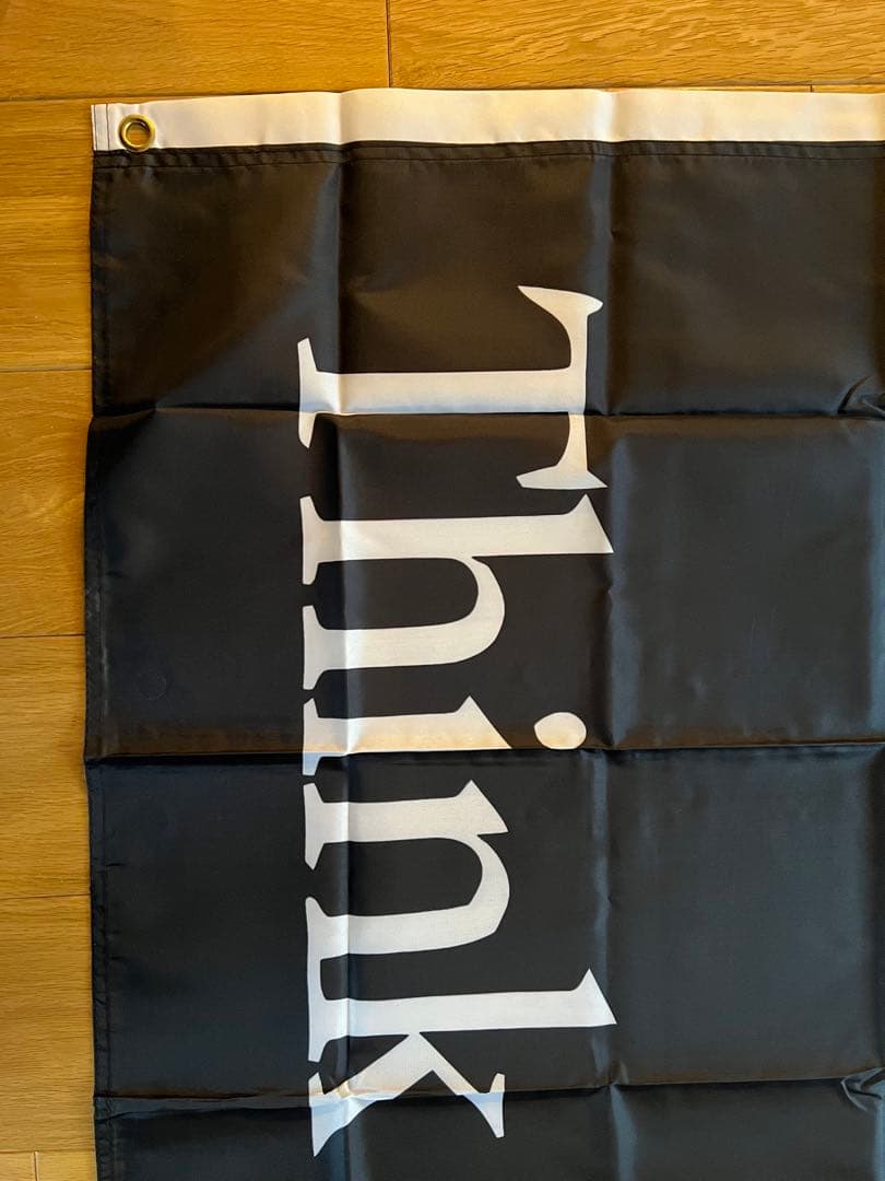 Apple『Think different.』広告用フラッグ（新品）