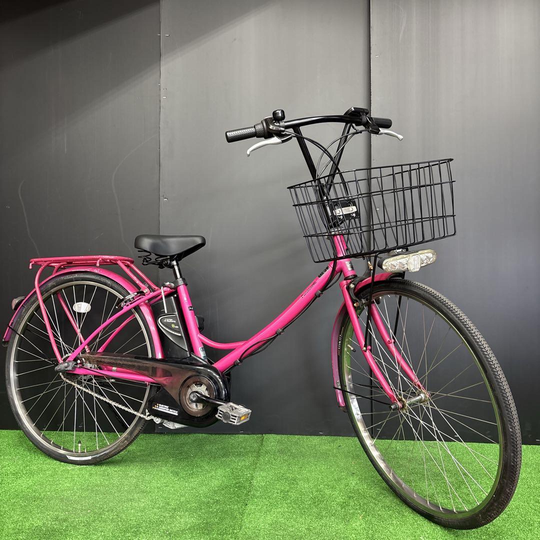 電動自転車 Panasonic A.giris ピンク　51★
