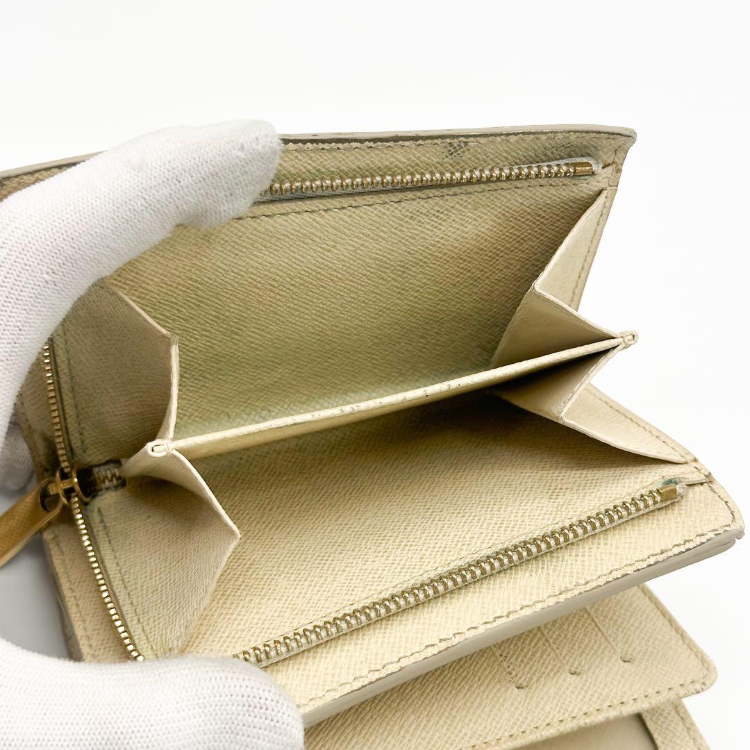 ルイヴィトン ポルトフォイユ ジョイ ダミエ アズール コンパクト スモール