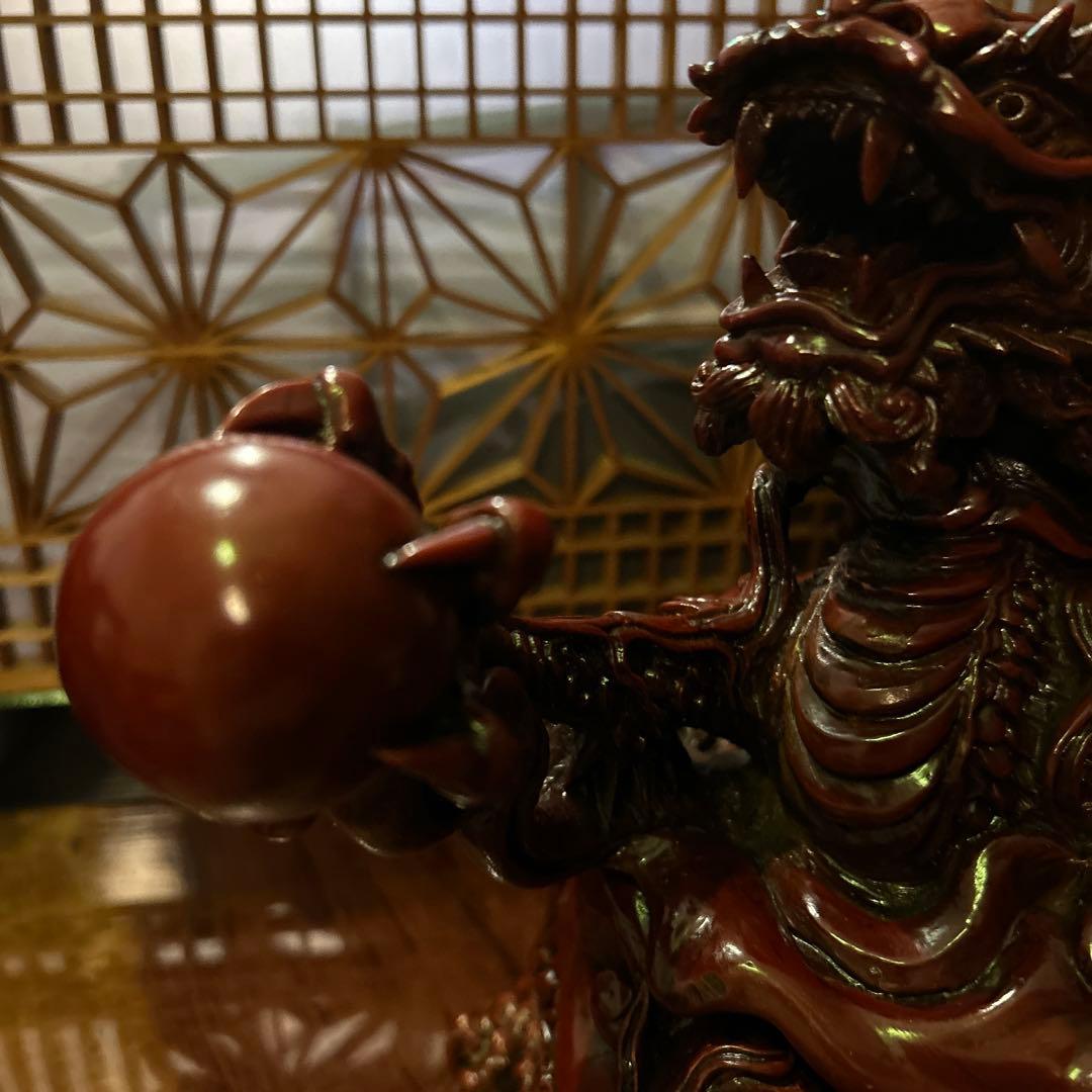 龍の香炉 五本爪 縁起物 龍神 風水 珠掴龍五爪龍