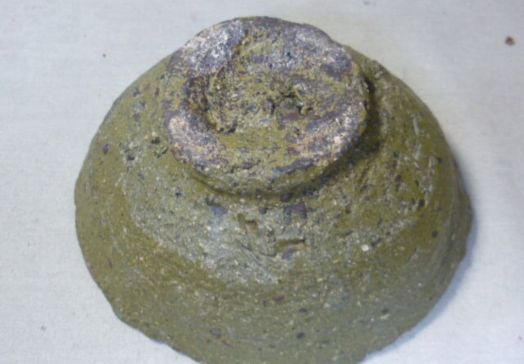 池西剛作　柿の蔕ぐい呑み