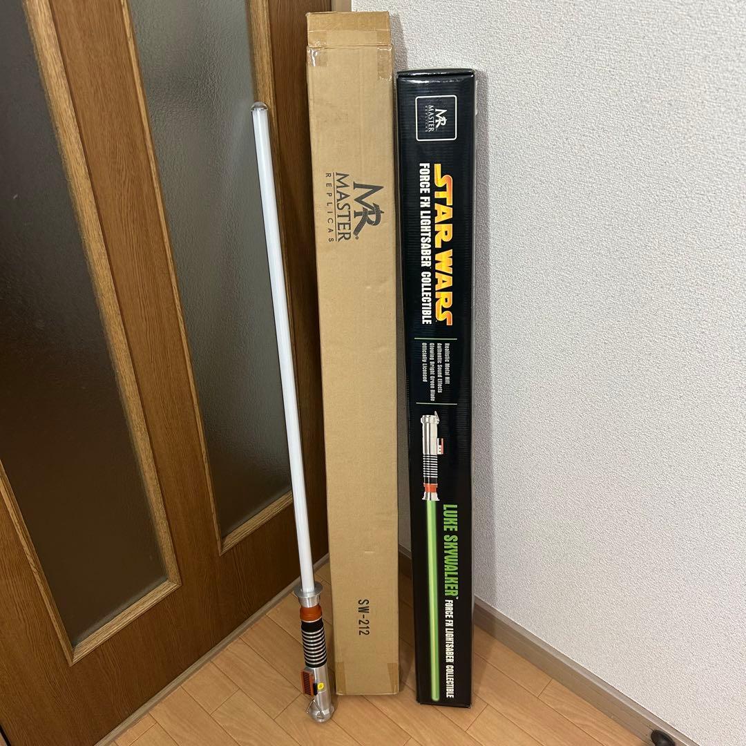 ほぼ未使用 マスターレプリカ FXライトセーバー　ルーク・スカイウォーカー