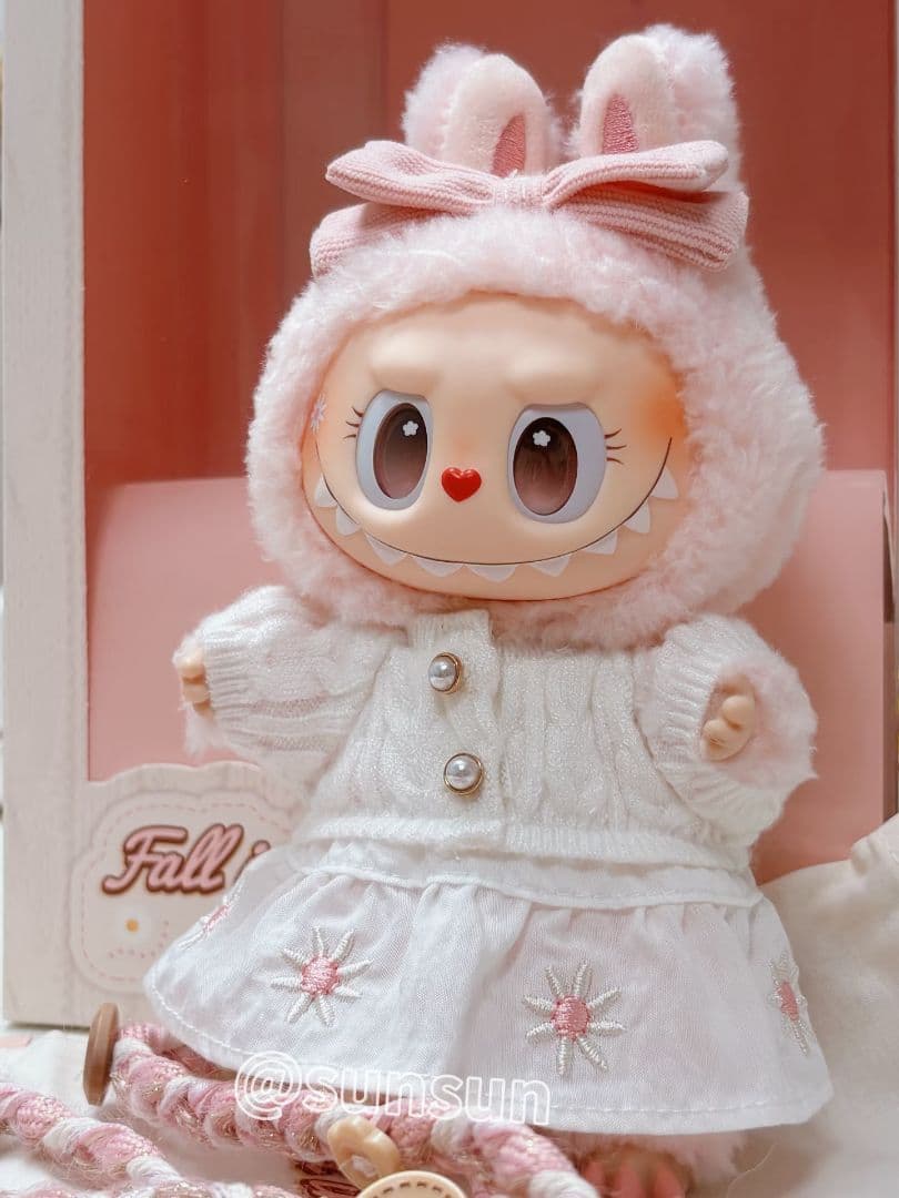 ミ*ん様 POPMART MOKOKO 新作 毛玉パーティー ラブブ ぬいぐるみ