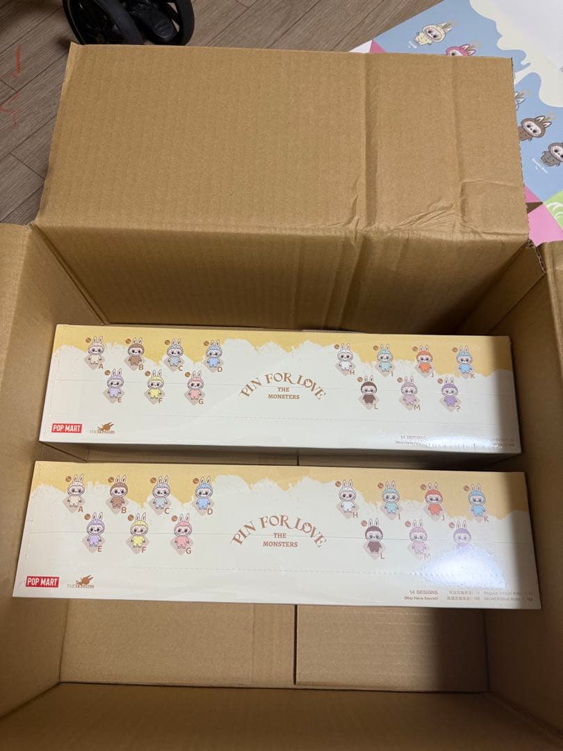 ラブブ PIN FOR LOVEアソートボックス A-M