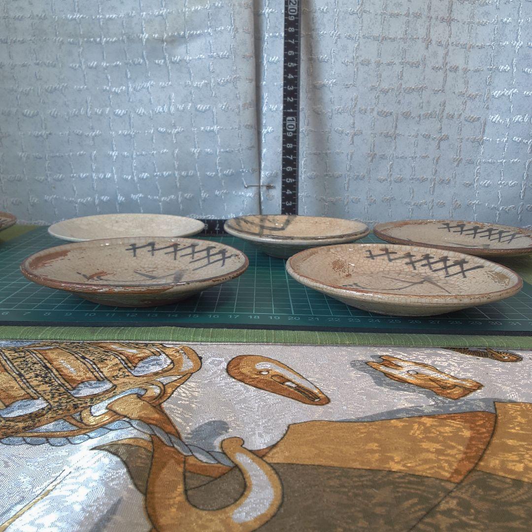 志野焼 ？ 豊楽 ？ 中古 ２点キズ