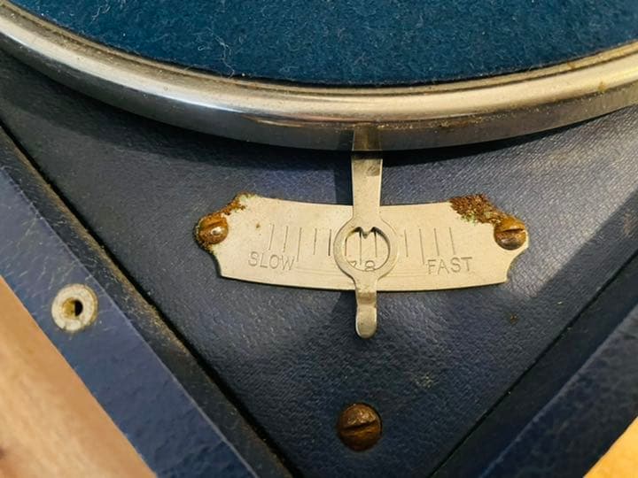 プ*ダ様 【断捨離処分ラスト】 HisMasterVoice ポータブル蓄音機