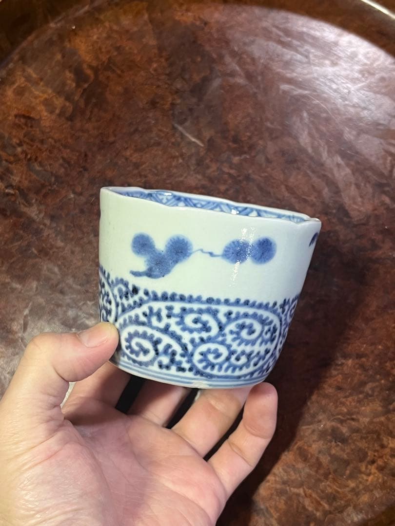そば猪口　古伊万里　蛸唐草　松竹梅　蕎麦猪口　民藝　民芸　蕎麦猪口コレクション
