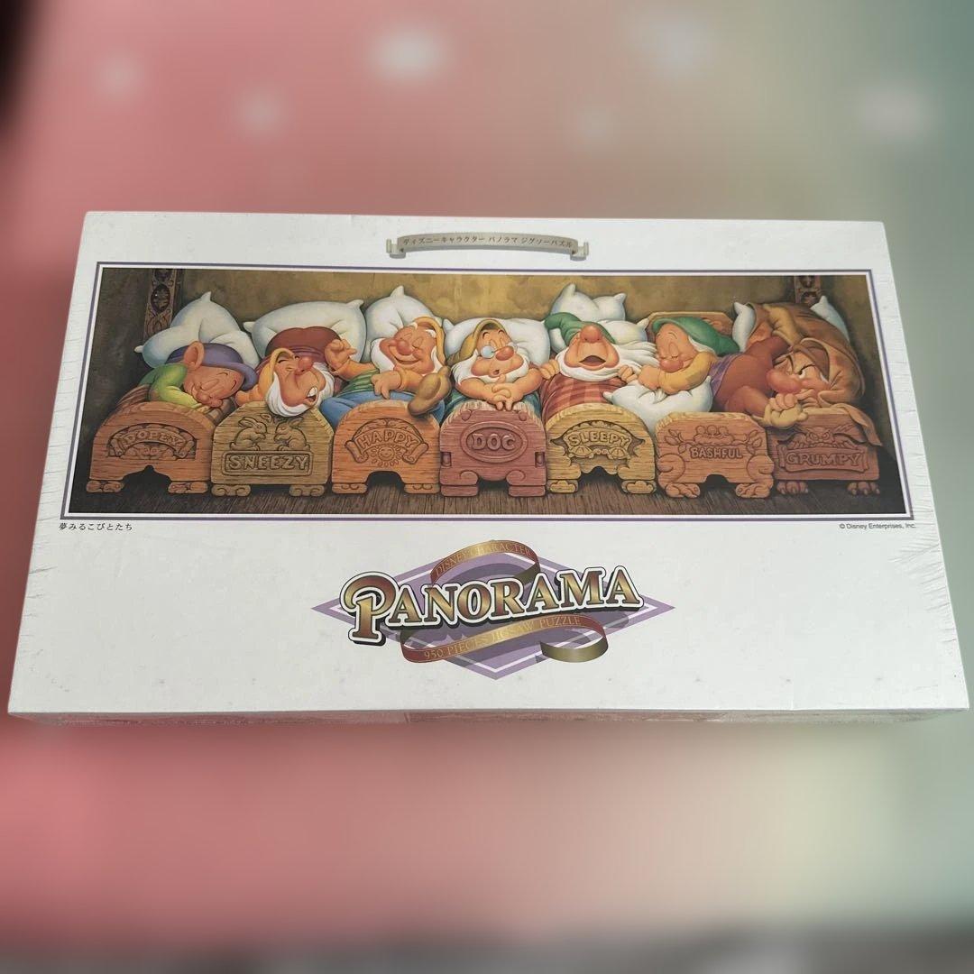 ディズニー 夢みるこびとたち 950ピース 希少 ディズニー ジグソーパズル 七人のこびと 夢みるこびとたち 950