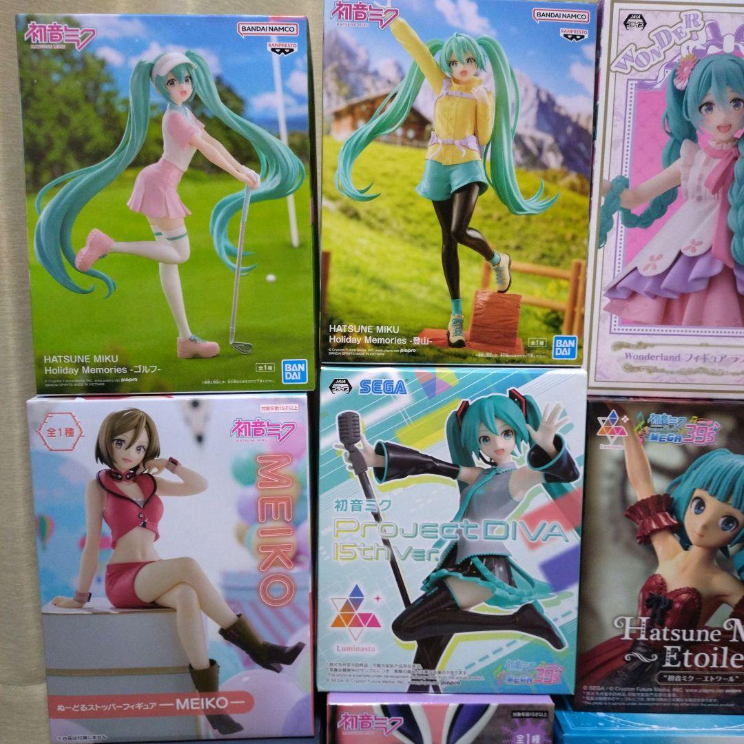 初音ミク　プライズ　フィギュア　12点