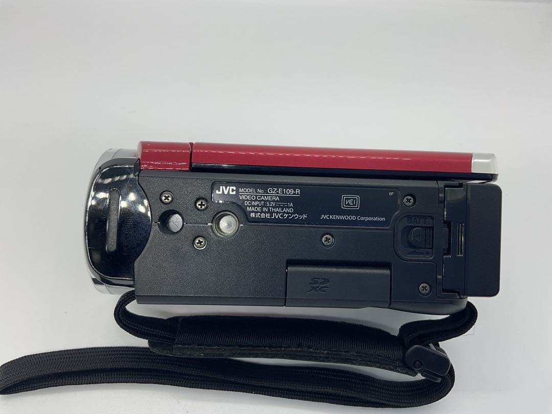 JVC ビデオカメラ Everio GZ-E109-R（レッド）
