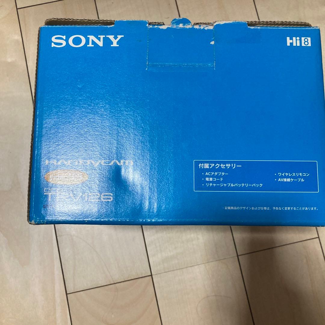 SONY 2.5型液晶モニター搭載Hi-8ビデオカメラ CCD-TRV126