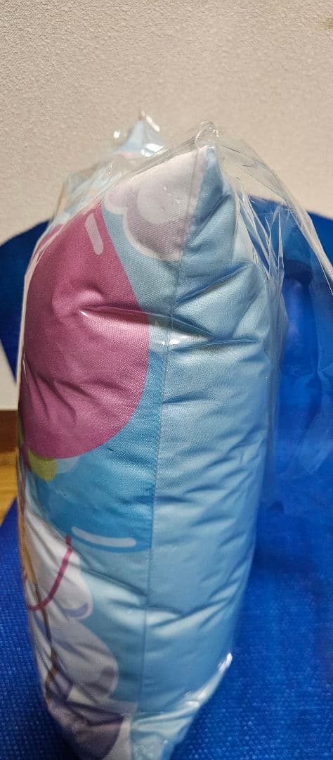 Palmu クッション 水色 クマデザイン