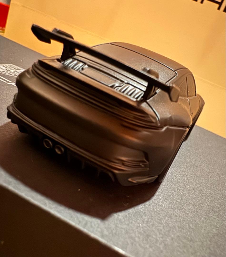 ポルシェ 911 GT3 マットブラック ミニカー　ペーパーウエイト