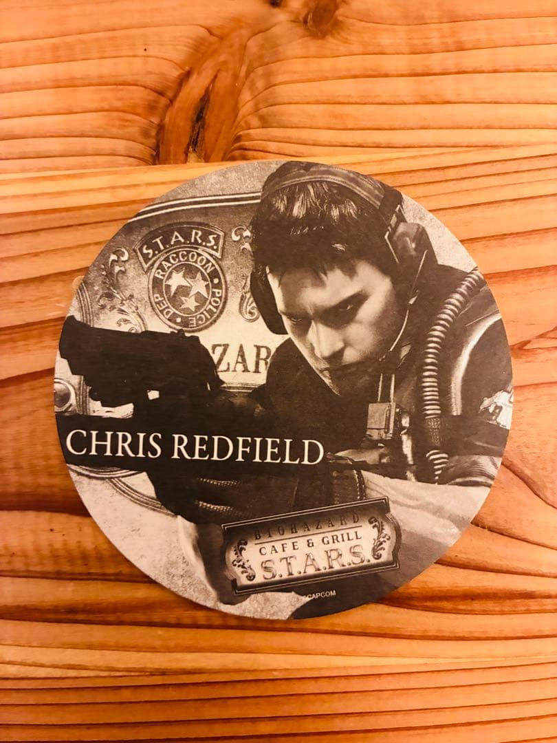 d*2様 ★激レア★ バイオハザード S.T.A.R.S. コースター ステッカ