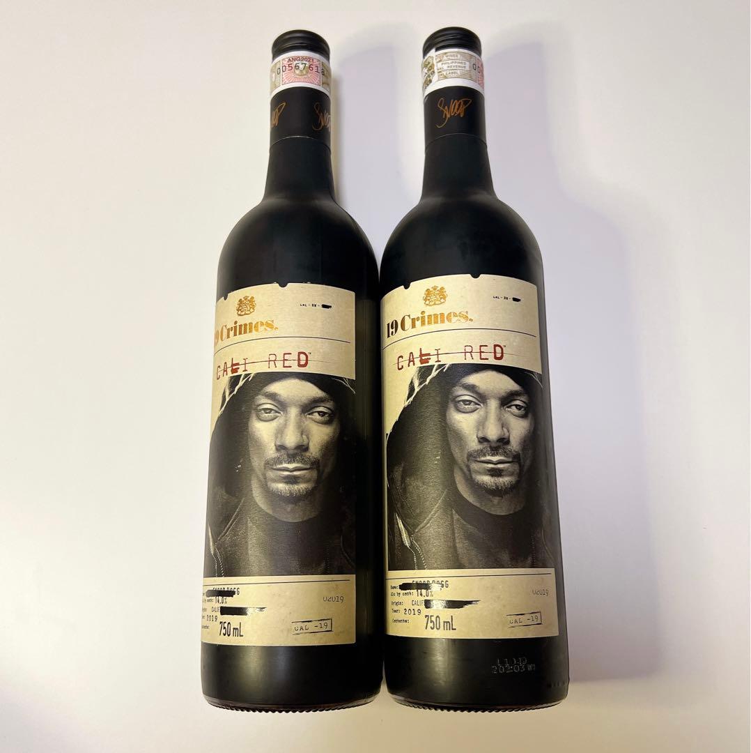 新品】スヌープ 19 Crimes Snoop Dogg 赤ワイン 2本セット