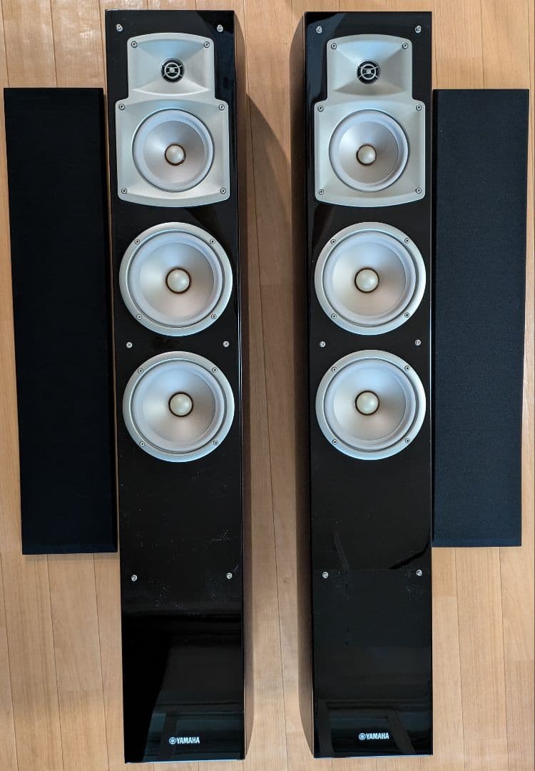 YAMAHA スピーカー NS-F350（MB）ウォルナット 2台 値下げました