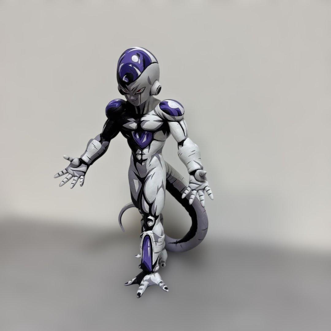 ドラゴンボール　フィギュア　フリーザ　2次元彩色　二次元彩色　リペイント