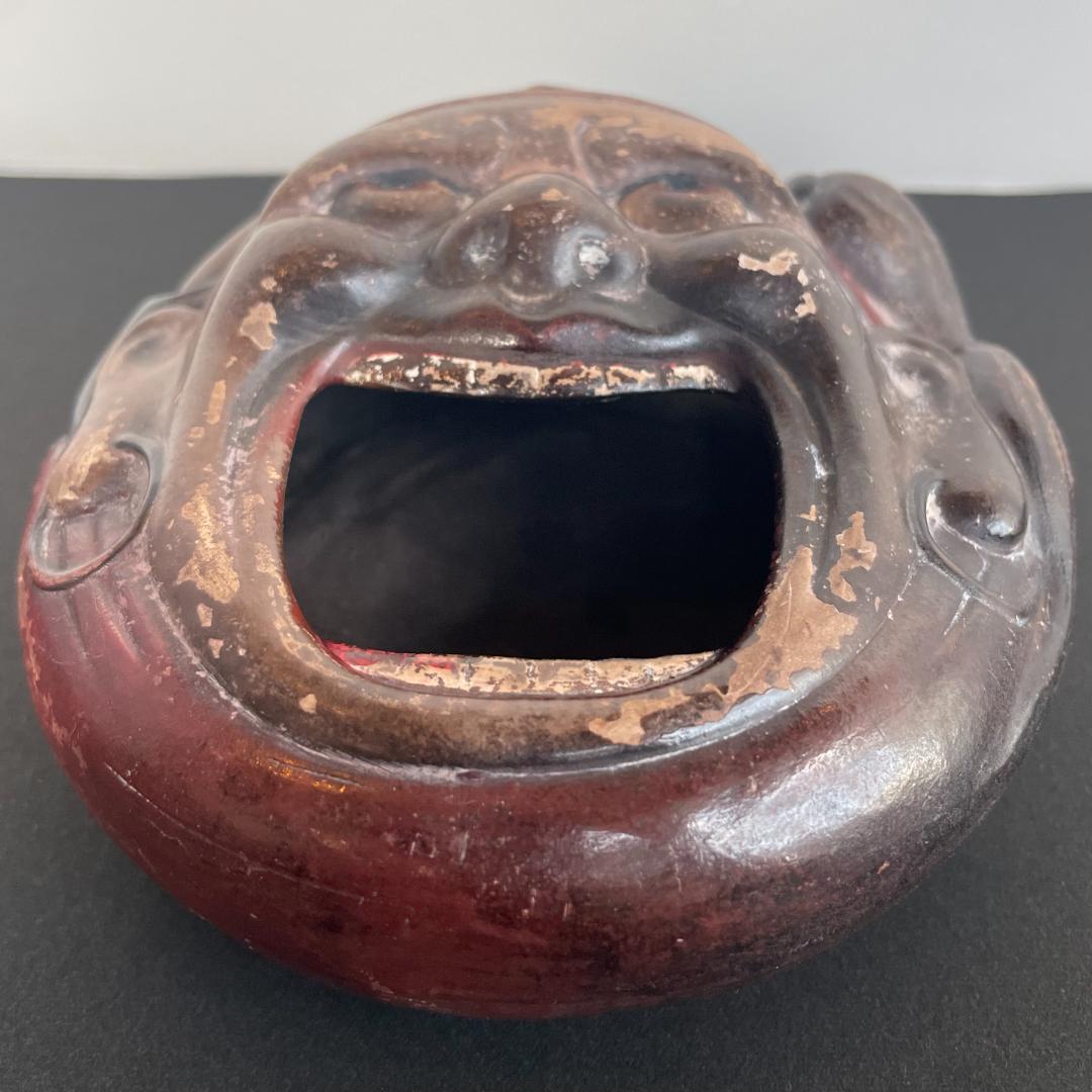 珍品 子宝祈願 仏教美術 達磨 大師 手炙 香炉 裏 隠し春画 隠し絵 笑い