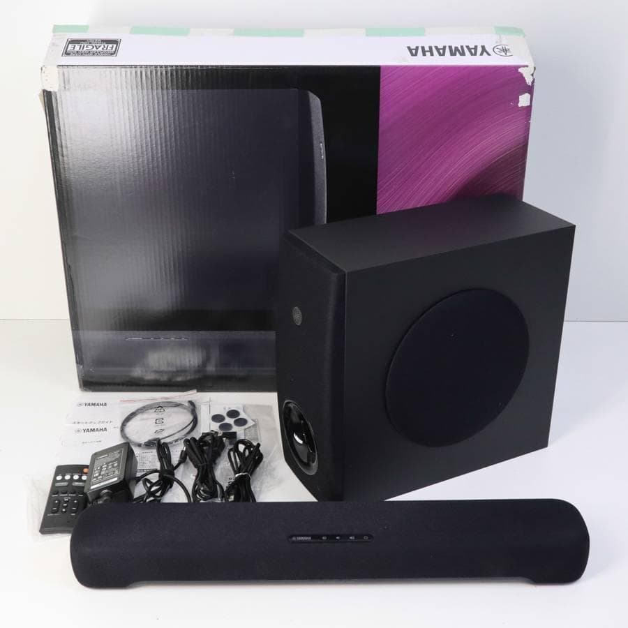 23年製 展示品 ヤマハ サウンドバー ワイヤレスサブウーファー SR-C30A