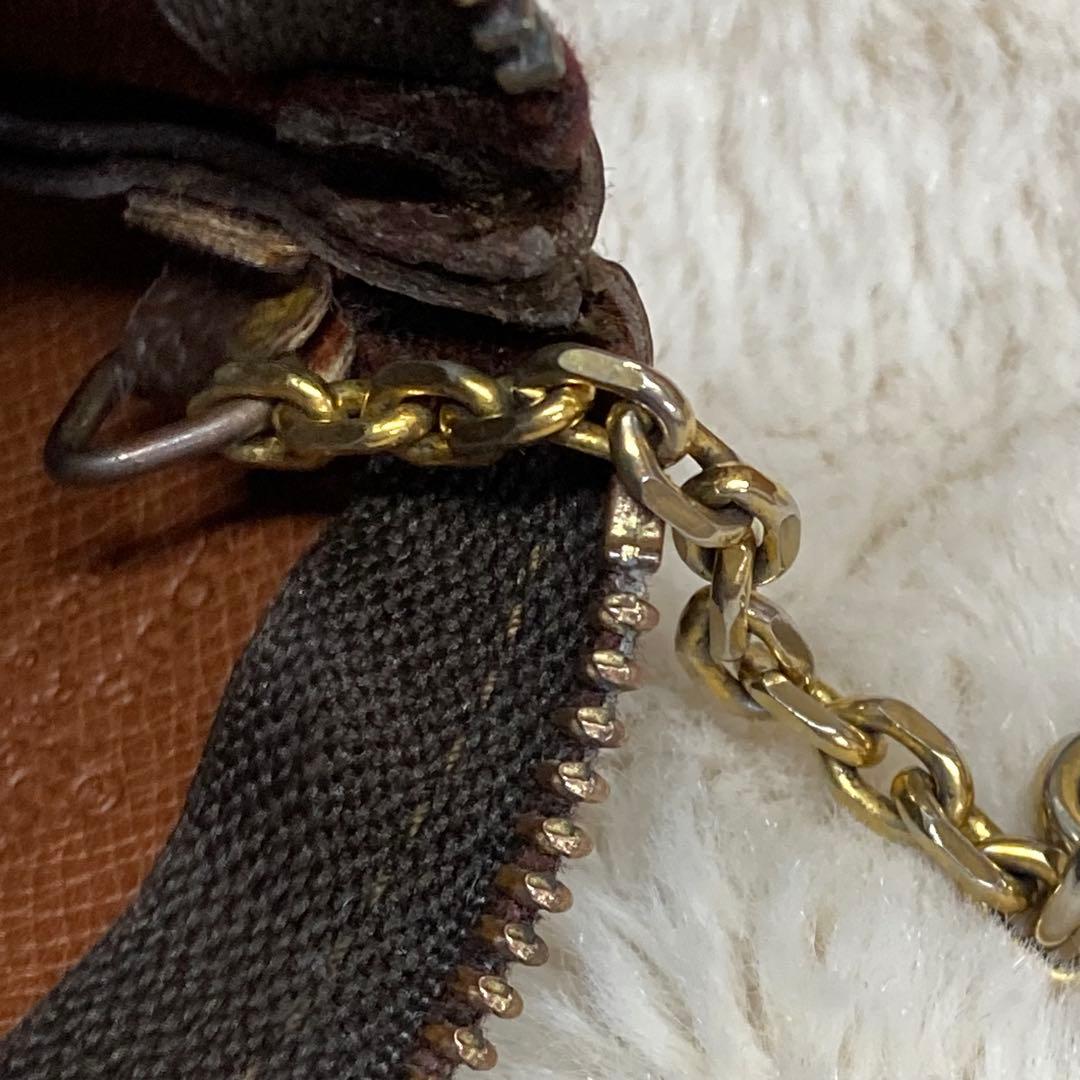 【美品】ルイヴィトン モノグラム ポシェット・クレ 小銭入れ キーケース 小物入