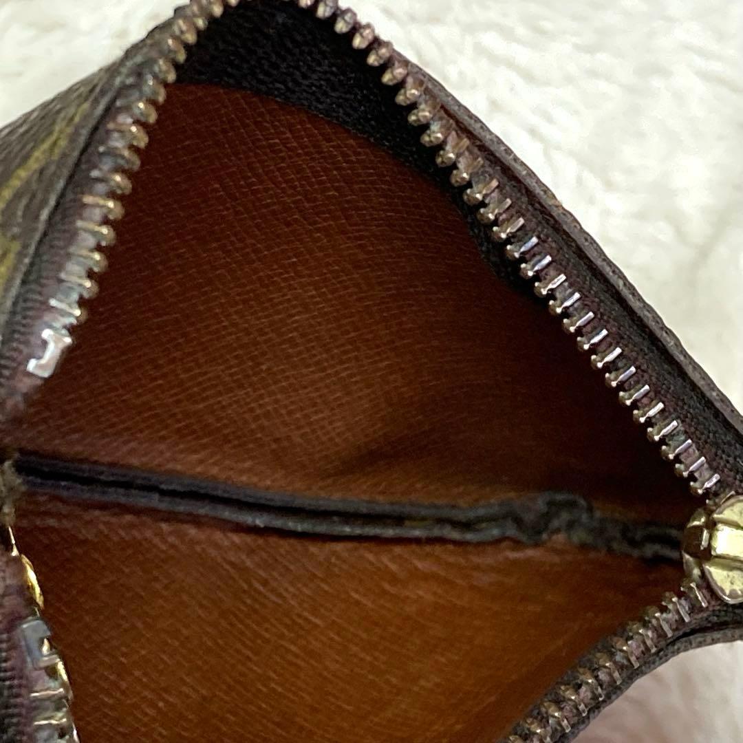 【美品】ルイヴィトン モノグラム ポシェット・クレ 小銭入れ キーケース 小物入