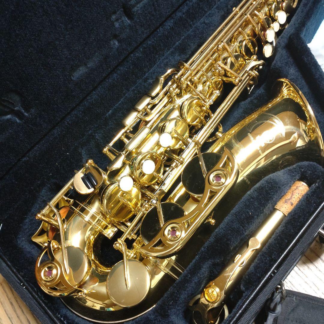 YAS-62 ヤマハ製アルトサックス三点セットと YAMAHA 純正ケース