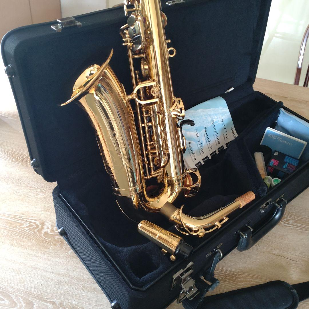 YAS-62 ヤマハ製アルトサックス三点セットと YAMAHA 純正ケース